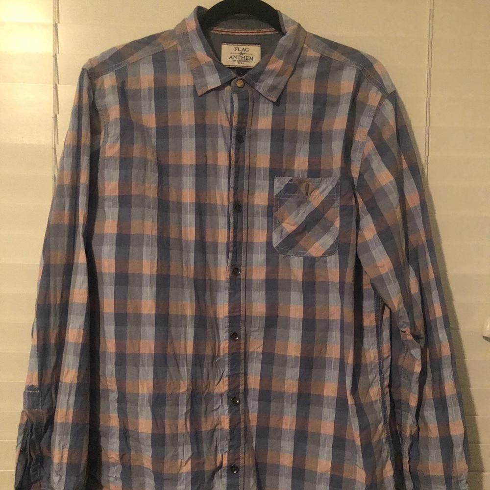 Flag & Anthem vintage wash shirt
